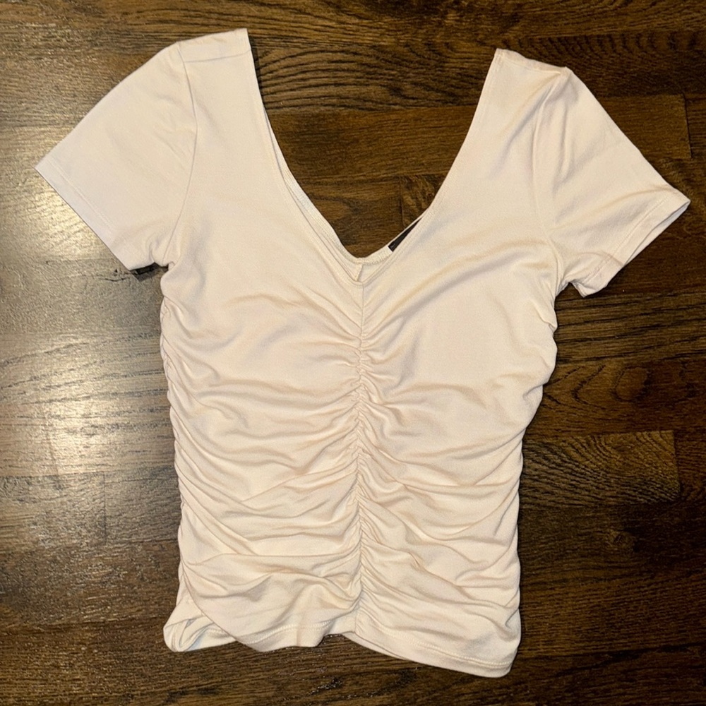 Off The Shoulder Rouched Top 🌜